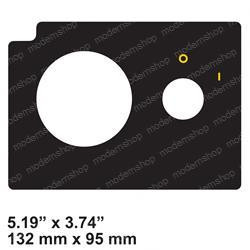1498313: Aftermarket Hyster Decal - Dash Hyster
