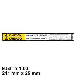 1705967: Aftermarket Gradall Decal - No Hands (Por/Eng)