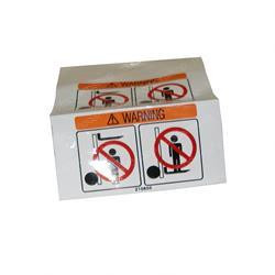 210850: Aftermarket Cascade Decal - Do Not Stand