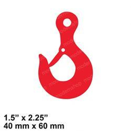 316448: Aftermarket Hyster Forklift Decal - Lift Eye