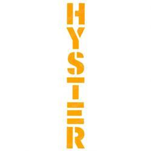 369857: Aftermarket Hyster Forklift Decal-Hyster