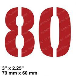 380326: Aftermarket Hyster Decal - Model 80
