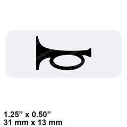 105352: Aftermarket Skyjack Decal - Horn 105352: Aftermarket Skyjack Decal - Horn