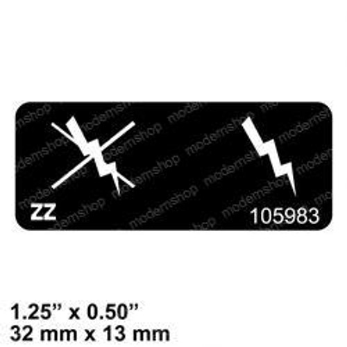 105983: Aftermarket Skyjack Decal - On/Off (Power) 105983: Aftermarket Skyjack Decal - On/Off (Power)
