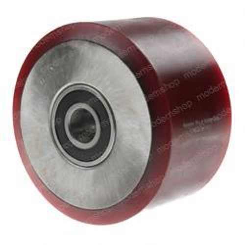 114-006-129: Aftermarket Raymond Forklift Wheel Assembly - Poly - Std 114-006-129: Aftermarket Raymond Forklift Wheel Assembly - Poly - Std
