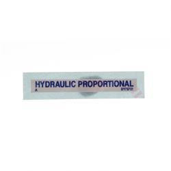 118711: Aftermarket Skyjack Decal - Hyd. Proportional