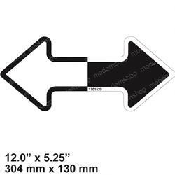 1701529: Aftermarket JLG Decal - Arrow