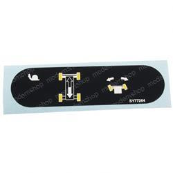 1702565: Aftermarket Gradall Decal - Drive Steer