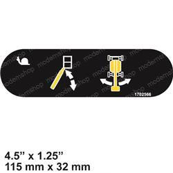 1702566: Aftermarket JLG Decal - Lift Swing