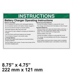 31785: Aftermarket Genie Decal - Charger Instructions