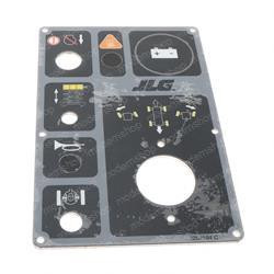 3252194: Aftermarket JLG Nameplate (p/q Cntrl Box Lid)