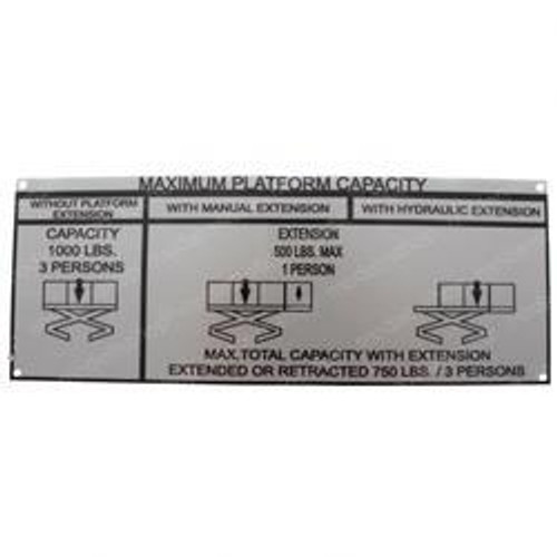 3252233: Aftermarket Gradall Nameplate Cap (Dom) 3252233: Aftermarket Gradall Nameplate Cap (Dom)