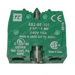 ZB2-BE101: Aftermarket Square D Contact Block - N.o.