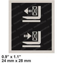 0370255: Aftermarket Hyster Decal-push/pull