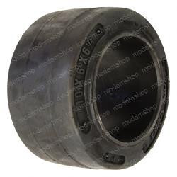 06135001: Aftermarket Daewoo Tire - 10X6X6.25 Smooth