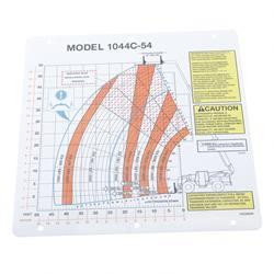 10239040: Aftermarket JLG Flip Card- Model 1044C-54 Load