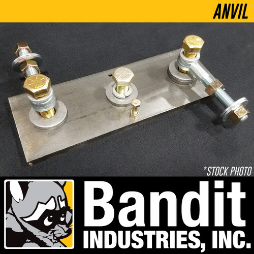 626-0500-69: Bandit 4 Sided Chipper Anvil
