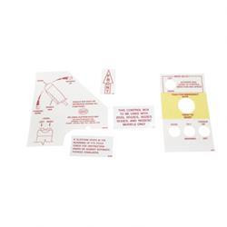 13558: Aftermarket MEC (Mayville Eng) Decal Kit - 13413 Js Cont Box