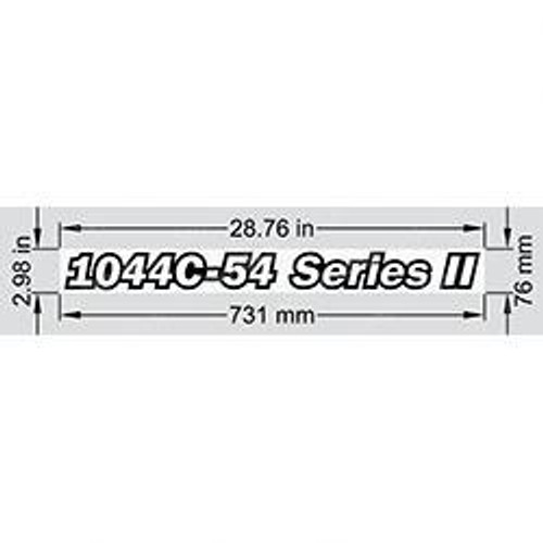 1706400: Aftermarket Gradall Decal - Model 1044C-54 Sii