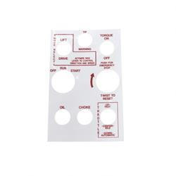 2588517: Aftermarket MEC (Mayville Eng) Decal - Js Control Box 4Wd