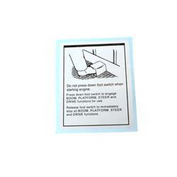 27002: Aftermarket Genie Decal Foot Switch Operation