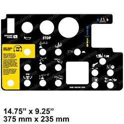 35584: Aftermarket Genie Decal Platform Control Panel