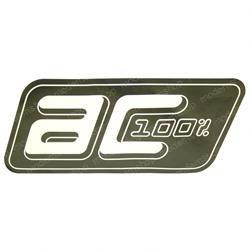 8036798: Aftermarket Clark Decal - AC Logo