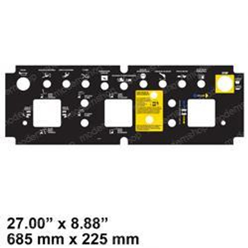82238PB: Aftermarket Genie Decal Platform Control Panel 82238PB: Aftermarket Genie Decal Platform Control Panel