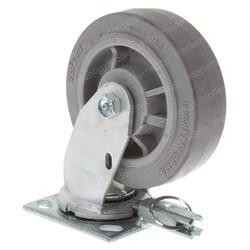B08-01-0003: Aftermarket Crown CASTER-6IN-PLT-SWL Lck-nm Rubb