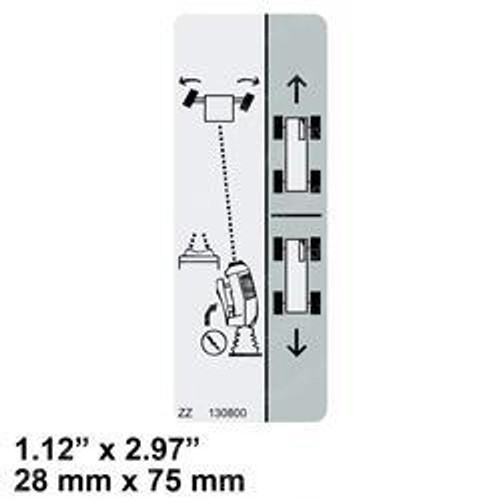 130800: Aftermarket Skyjack Decal - Drive/Steer 130800: Aftermarket Skyjack Decal - Drive/Steer