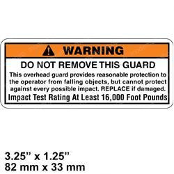 1335147: Aftermarket Hyster Decal - Warning