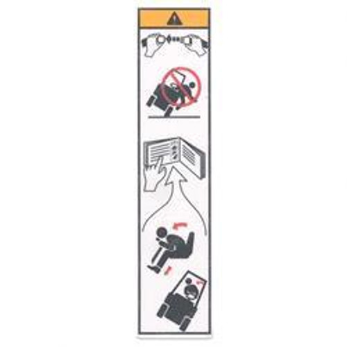 1359588: Aftermarket Hyster Forklift Decal - Warning