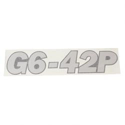 1706191: Aftermarket Gradall Decal - Model G6-42P