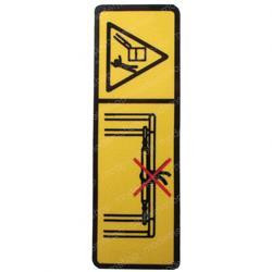 1706493: Aftermarket Gradall Decal - Drop Bar (ce)