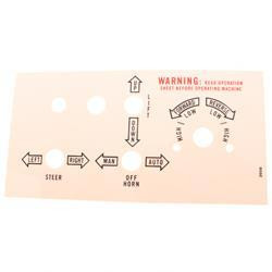2009: Aftermarket Marklift Decal - Control Box Operation