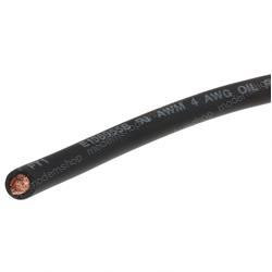 3132802-BLK: Aftermarket Hyster Wire- 4 Ga - Black-sold Per Ft