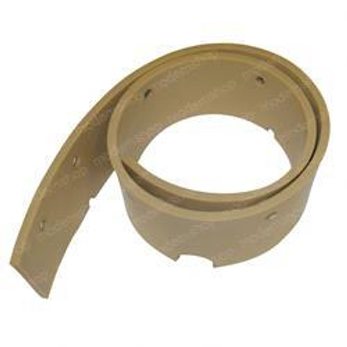 340618: Aftermarket Power Boss Squeegee - Front Tan Gum 340618: Aftermarket Power Boss Squeegee - Front Tan Gum