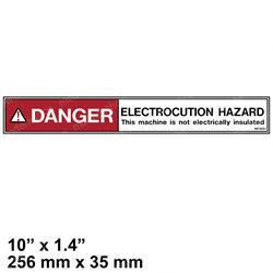 0072531: Aftermarket Snorkel Decal - Electcaution Hazard