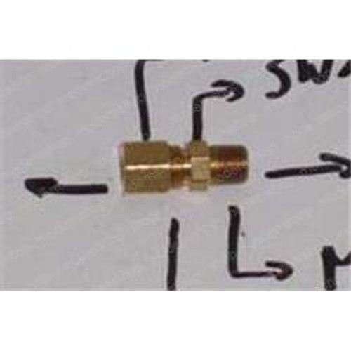 064042: Aftermarket Crown Forklift Connector - Brass Male