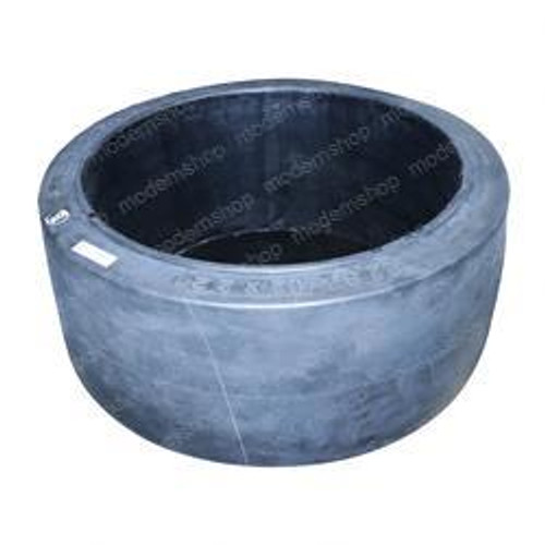 06805001: Aftermarket Clark Forklift P-On 28X12X22- Blk-Smooth