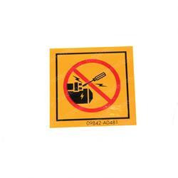 09842-A0481: Aftermarket Allis Chalmers/Tusk Name Plate Engine Start