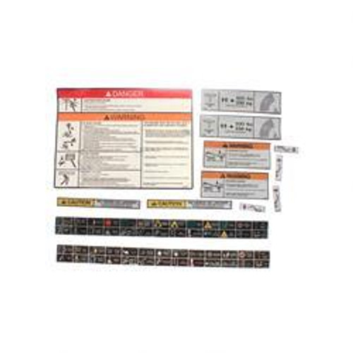 1001108725: Aftermarket Jlg Decal Kit - Platform 1001108725: Aftermarket Jlg Decal Kit - Platform
