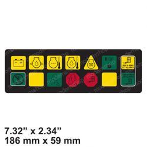 1001122383: Aftermarket Jlg Decal-Light Panel Mtb
