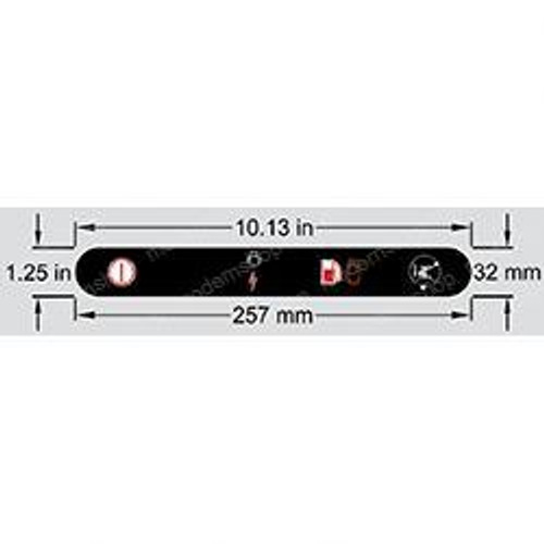 1001131168: Aftermarket Gradall Decal - Aux Power