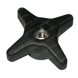 1010558: Aftermarket Tennant Knob 2D 4EAR .73L M8X1.25 Thru