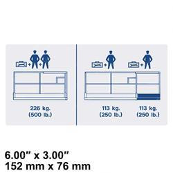 108674: Aftermarket Skyjack Decal - Platform Cap 500#