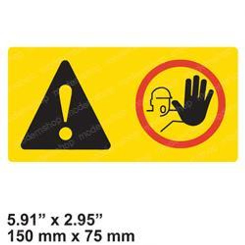 1263542: Aftermarket Genie Decal- Compartment Access 1263542: Aftermarket Genie Decal- Compartment Access