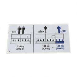 130319: Aftermarket Skyjack Label Platform Capacity 700