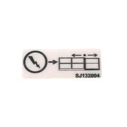 132004: Aftermarket Skyjack Decal - Elect Hazard