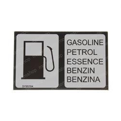 1701542: Aftermarket Gradall Decal Gas(opt)(a/b/c/d/j/l/ch)